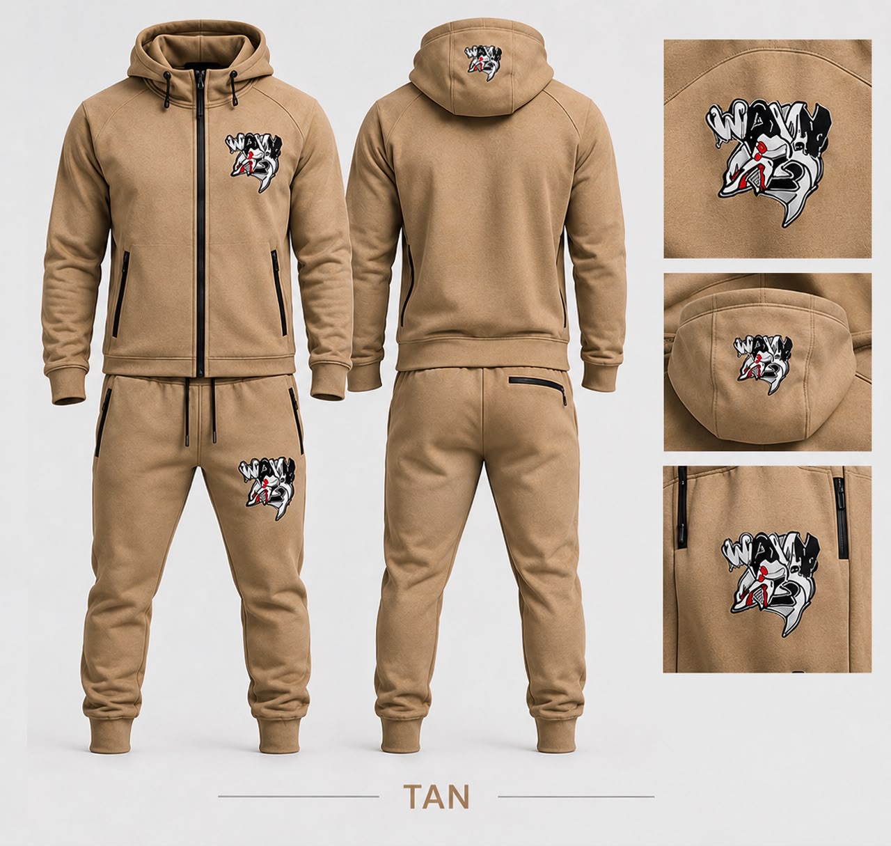 Wavy Techsuit Set