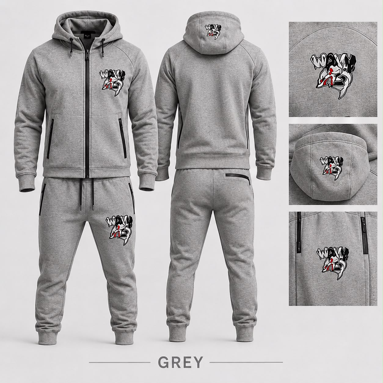 Wavy Techsuit Set